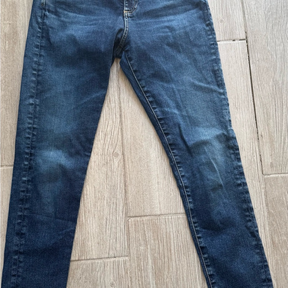 Ag Adriano Goldschmied Dark Blue Skinny Jeans